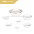 Ceramic melting crucible, capacity 5000g ceramic melting boat for platinum metals melting